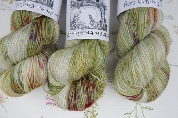 Hedgerow Holly Hand Dyed Christmas yarn