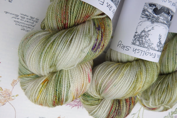 Hedgerow Holly Hand Dyed Christmas yarn