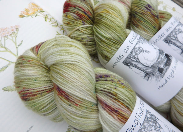 Hedgerow Holly Hand Dyed Christmas yarn