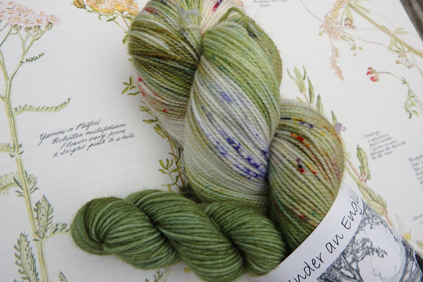 Hedgerow Holly Hand Dyed Christmas yarn