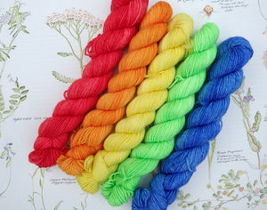 5 X 20g Mini Skein Set - Crayon Box