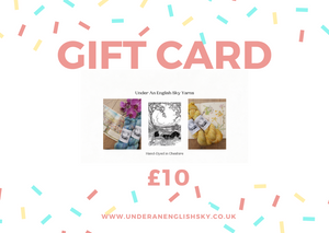 Under An English Sky Yarns Gift Card