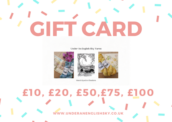 Under An English Sky Yarns Gift Card